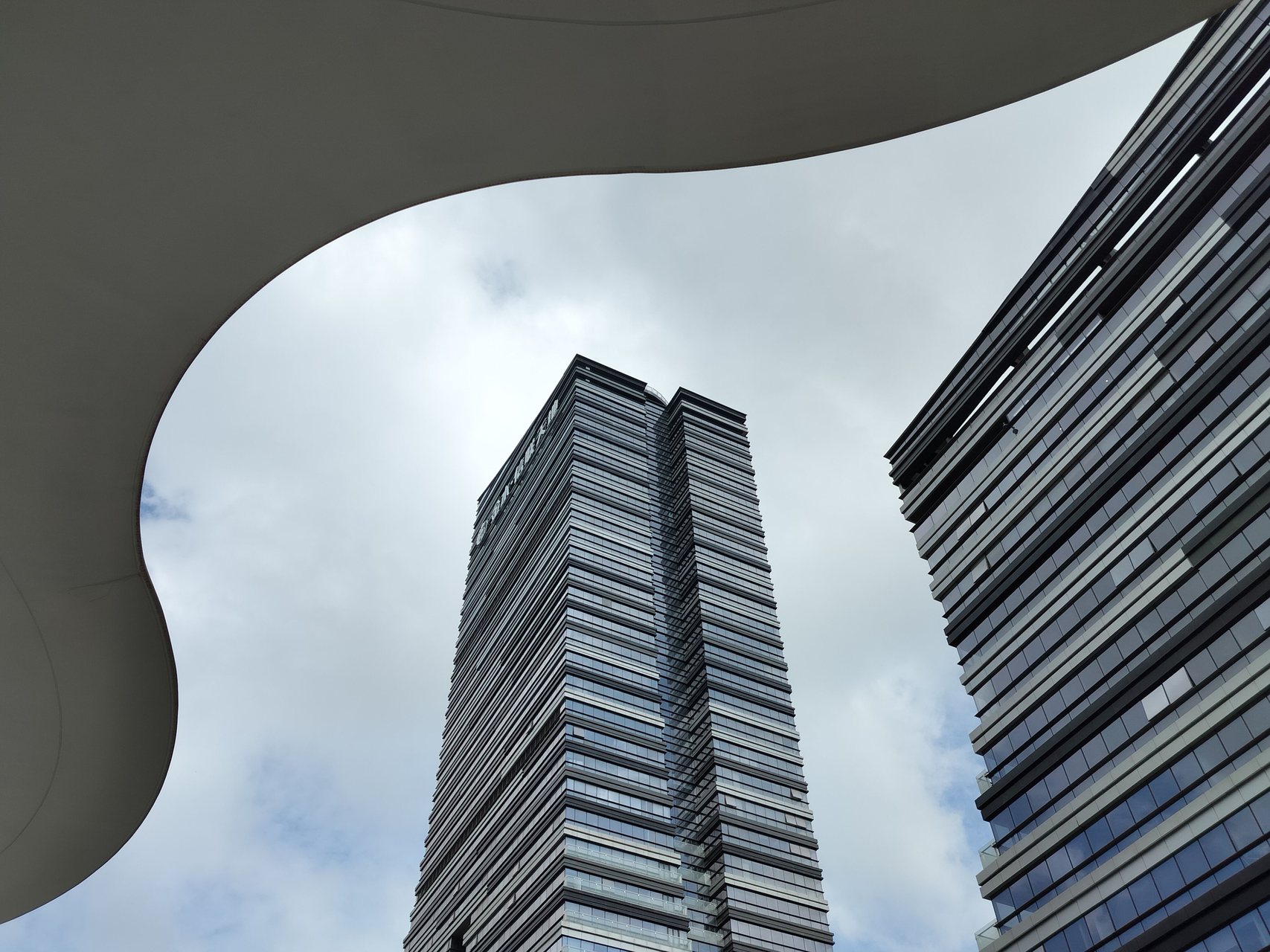 Architecture contemporaine d’un quartier d’affaires