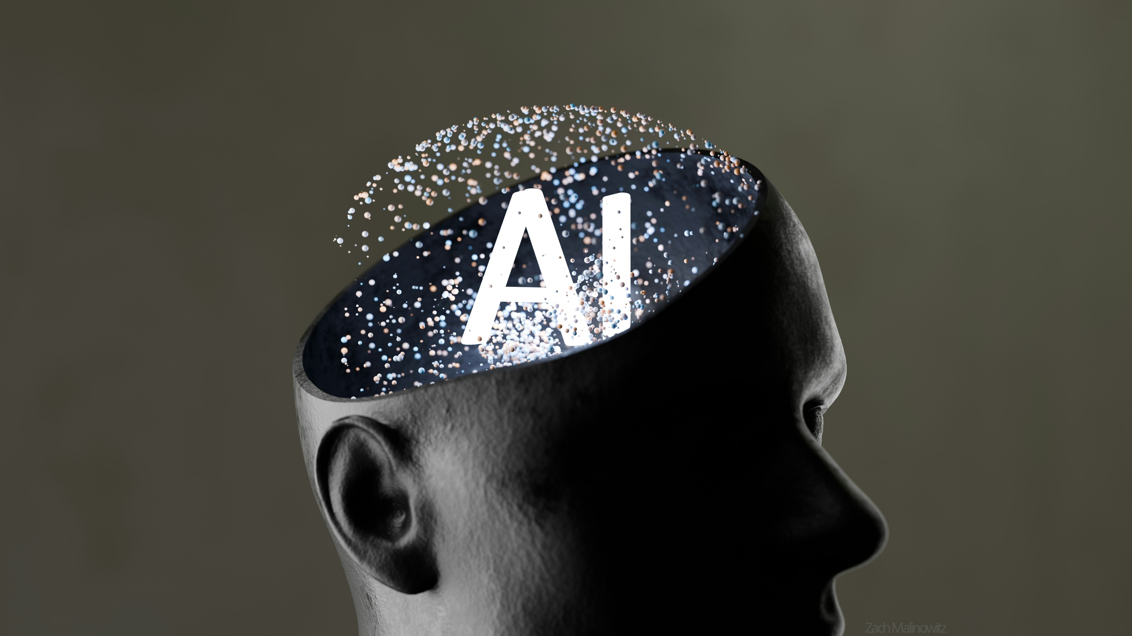 Représentation conceptuelle de l’intelligence artificielle et du traitement de l’information